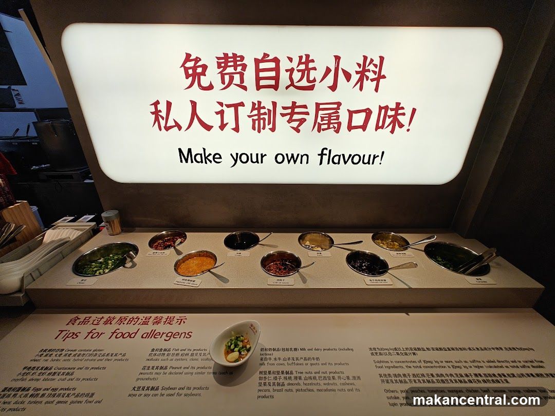 Condiment Bar