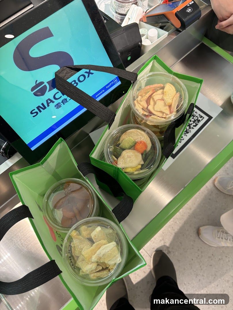 Snack Boxes at Checkout