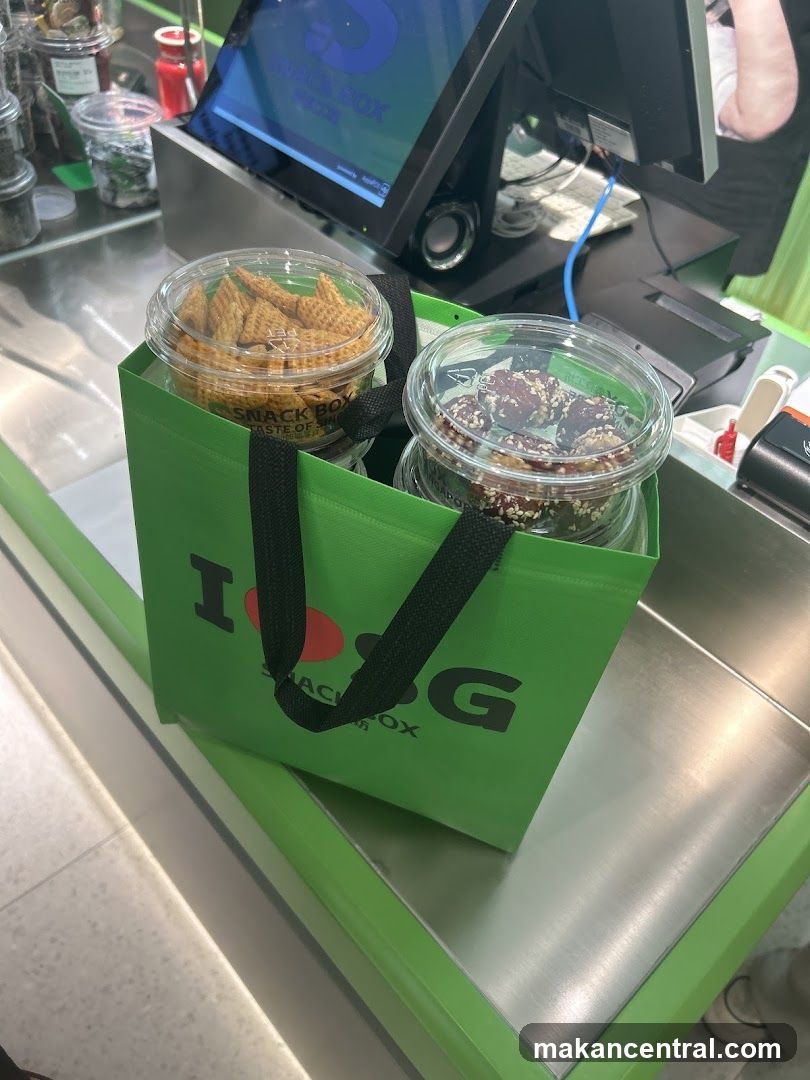 Snack Box Bag with Snacks