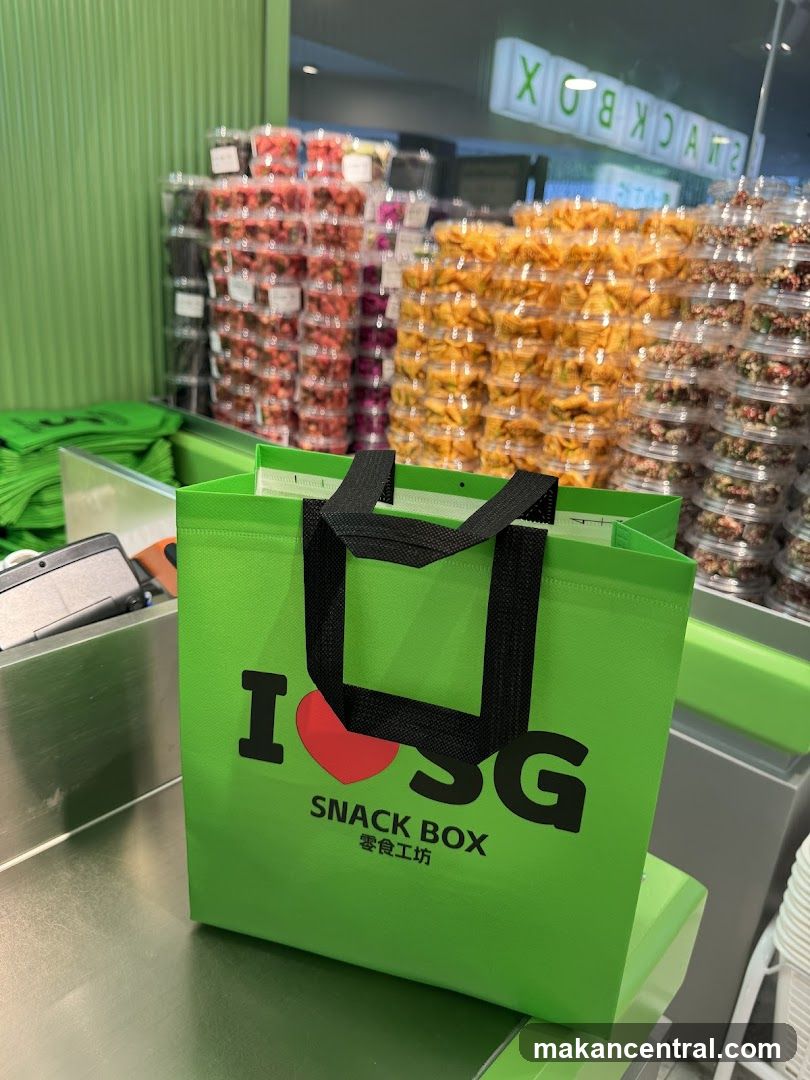 Snack Box Shopping Bag