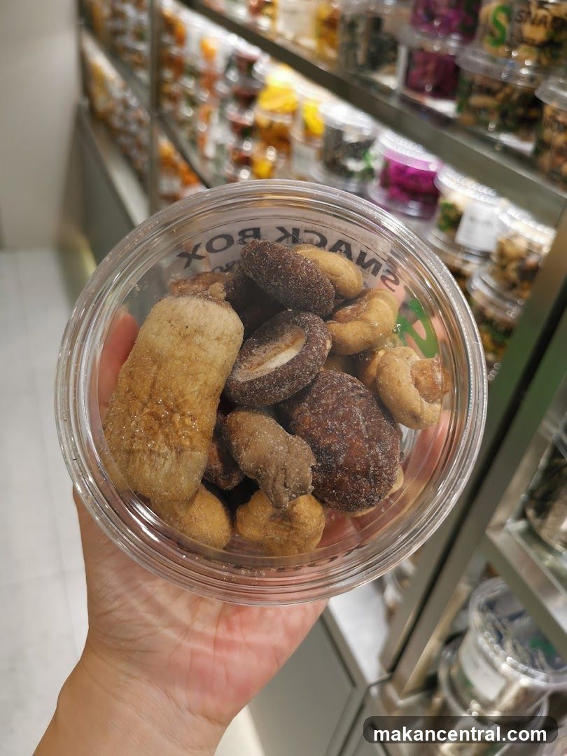 Snack Box with Dried Fruits and Nuts