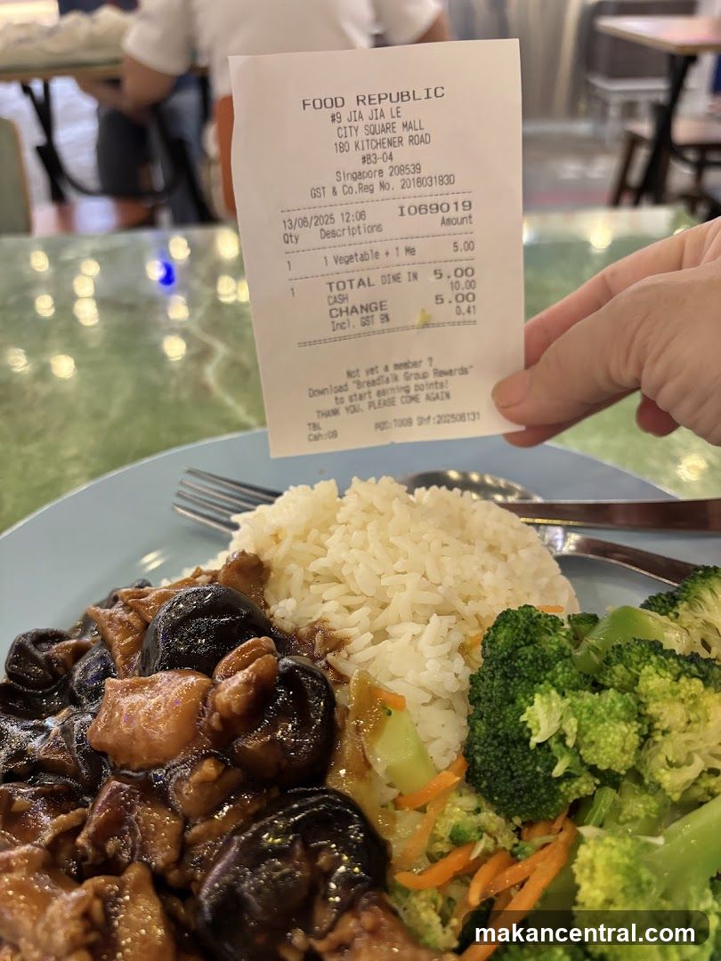 Food Receipt