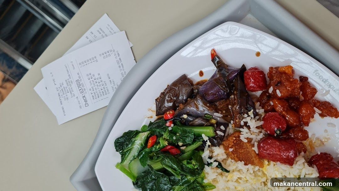 Food Tray with Receipt