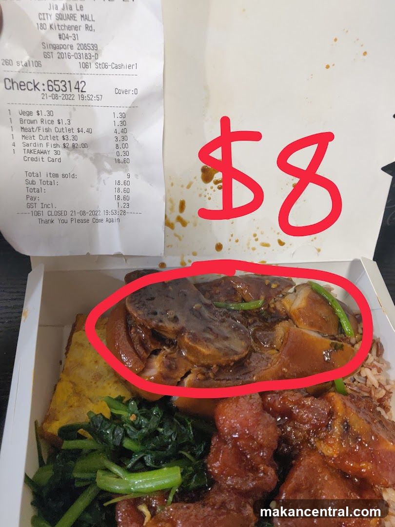 Food Receipt and Meal