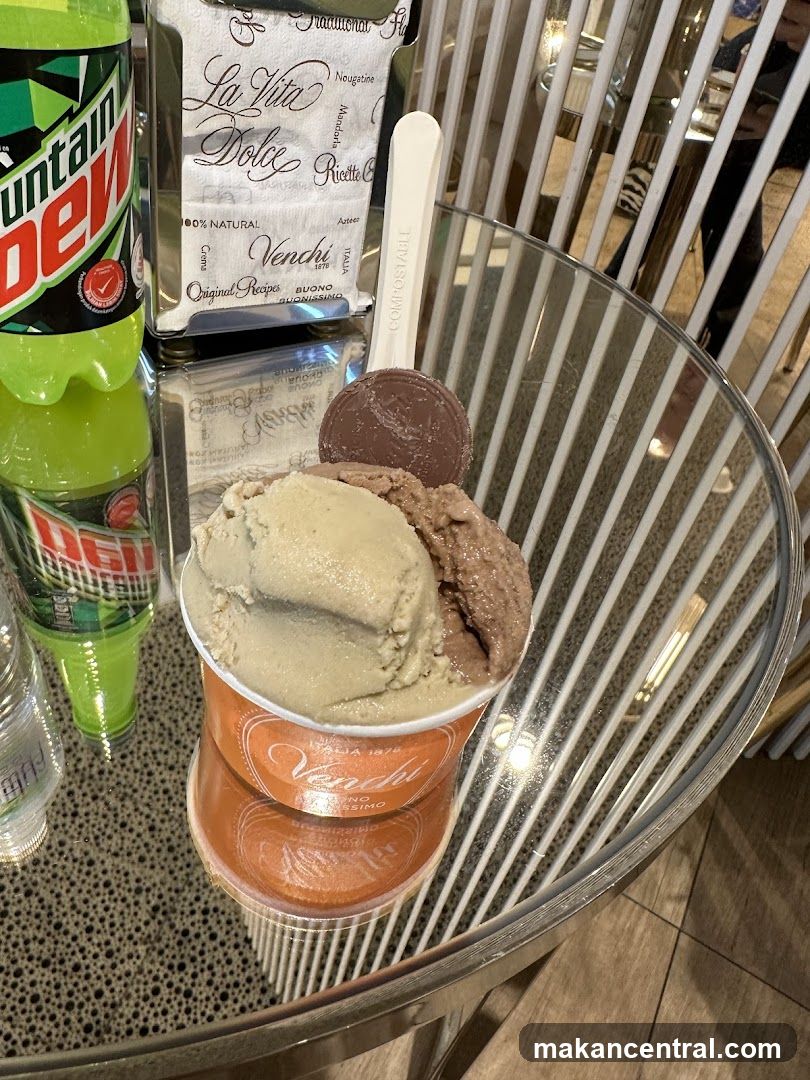 Gelato Cup with Mountain Dew