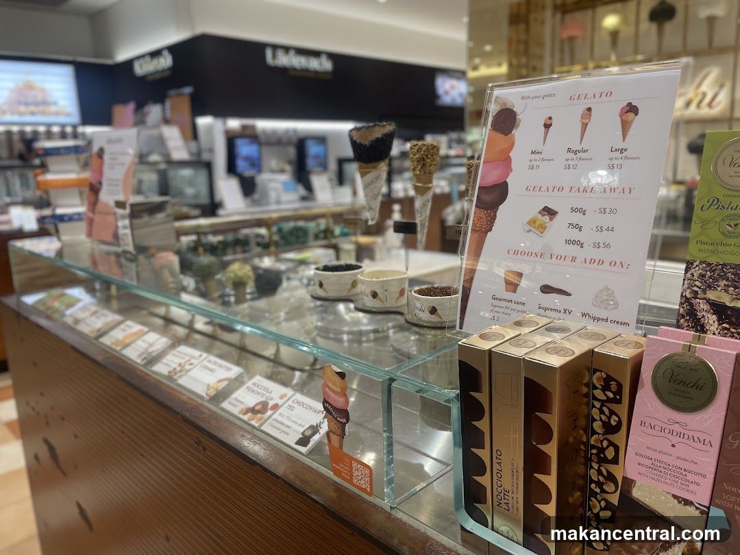 Gelato Shop Display