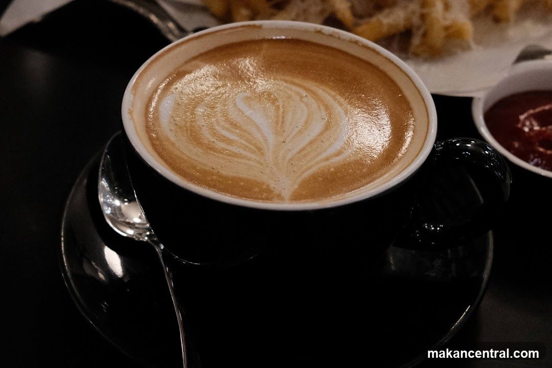Latte with Heart Art