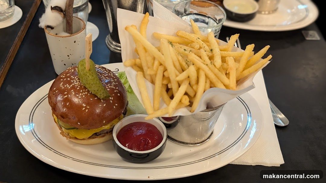 Burger and Fries