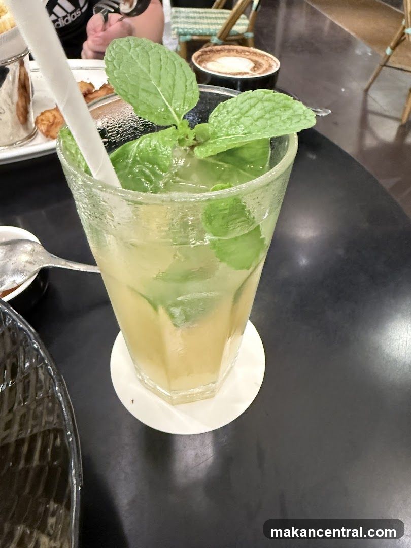 Minty Drink and Coffee