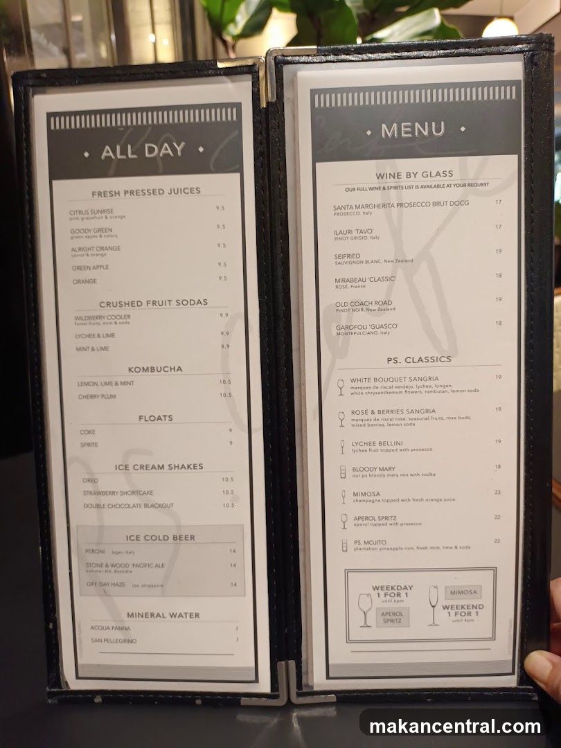 ALL DAY MENU