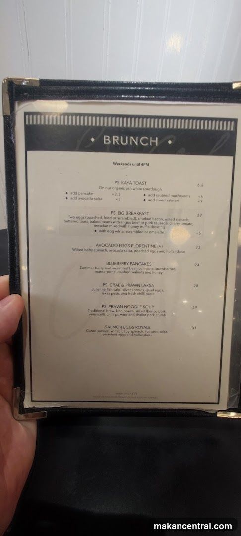 Brunch Menu