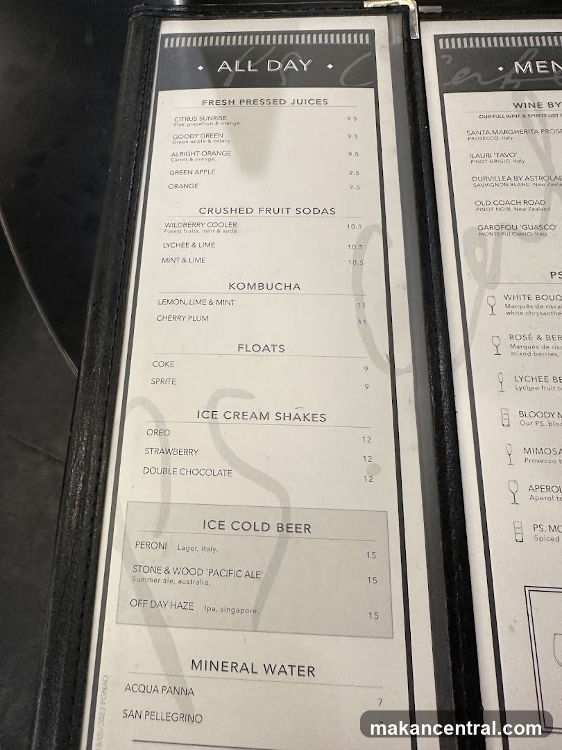All Day Menu