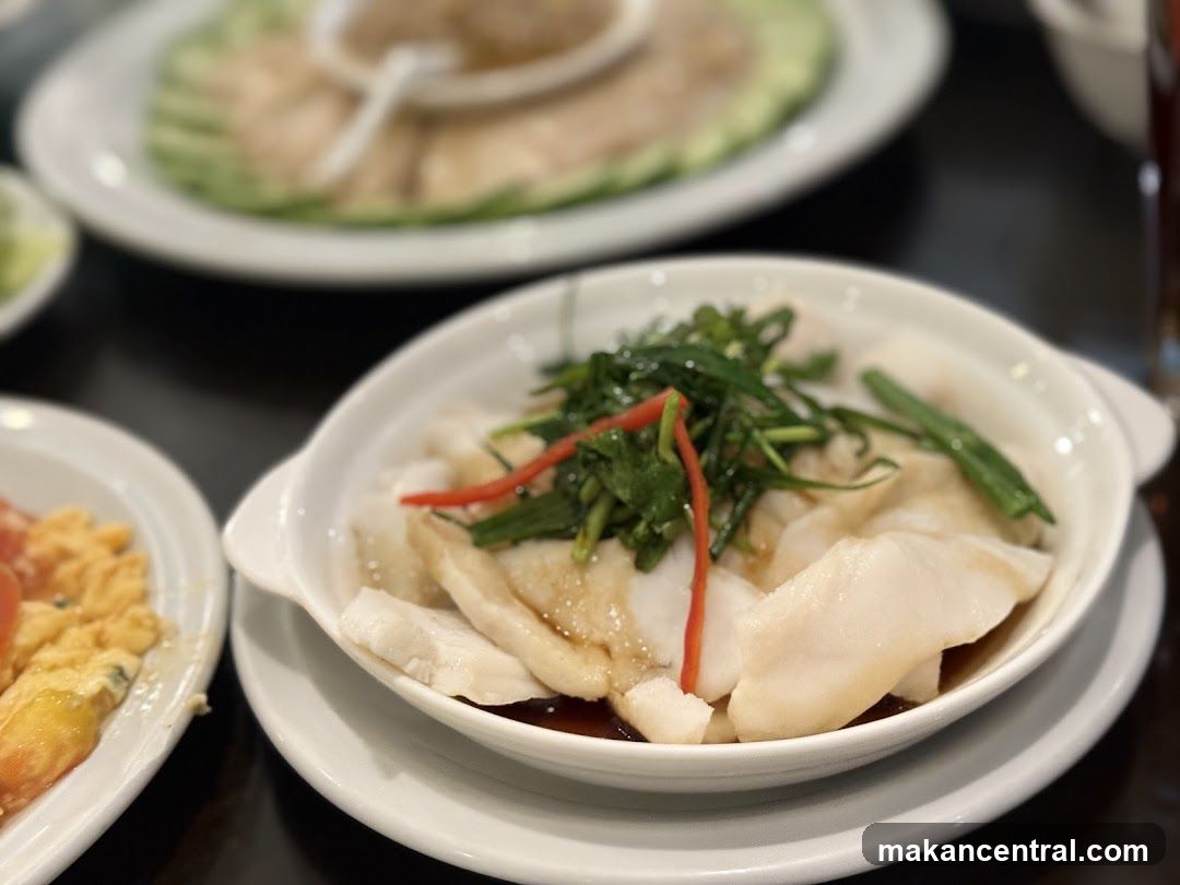 Steamed Fish Dish