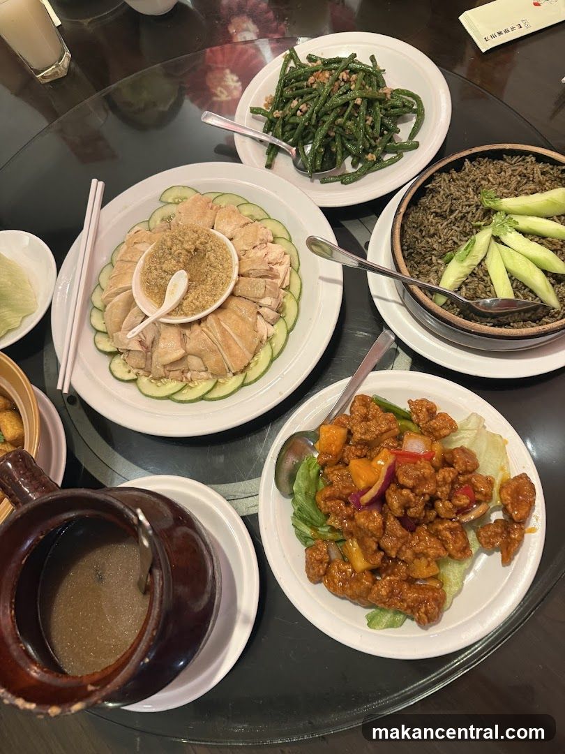 Chinese Food Spread