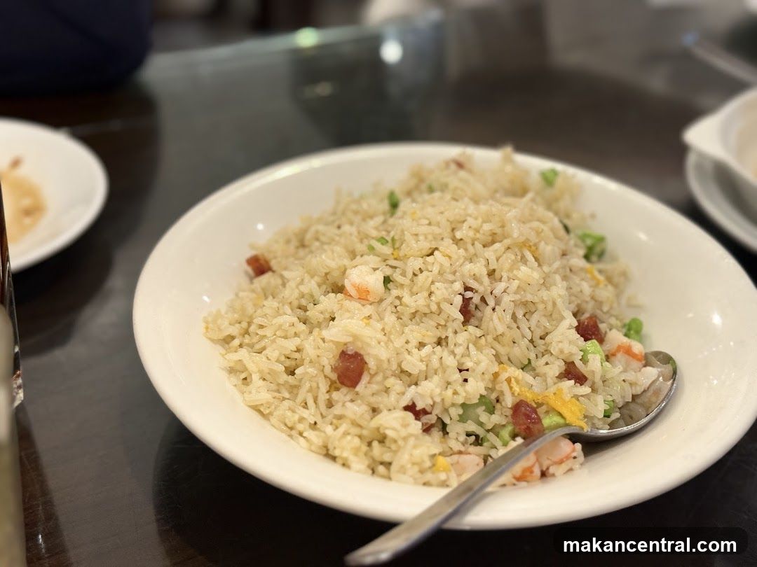 Fried Rice with Shrimp and Sausage