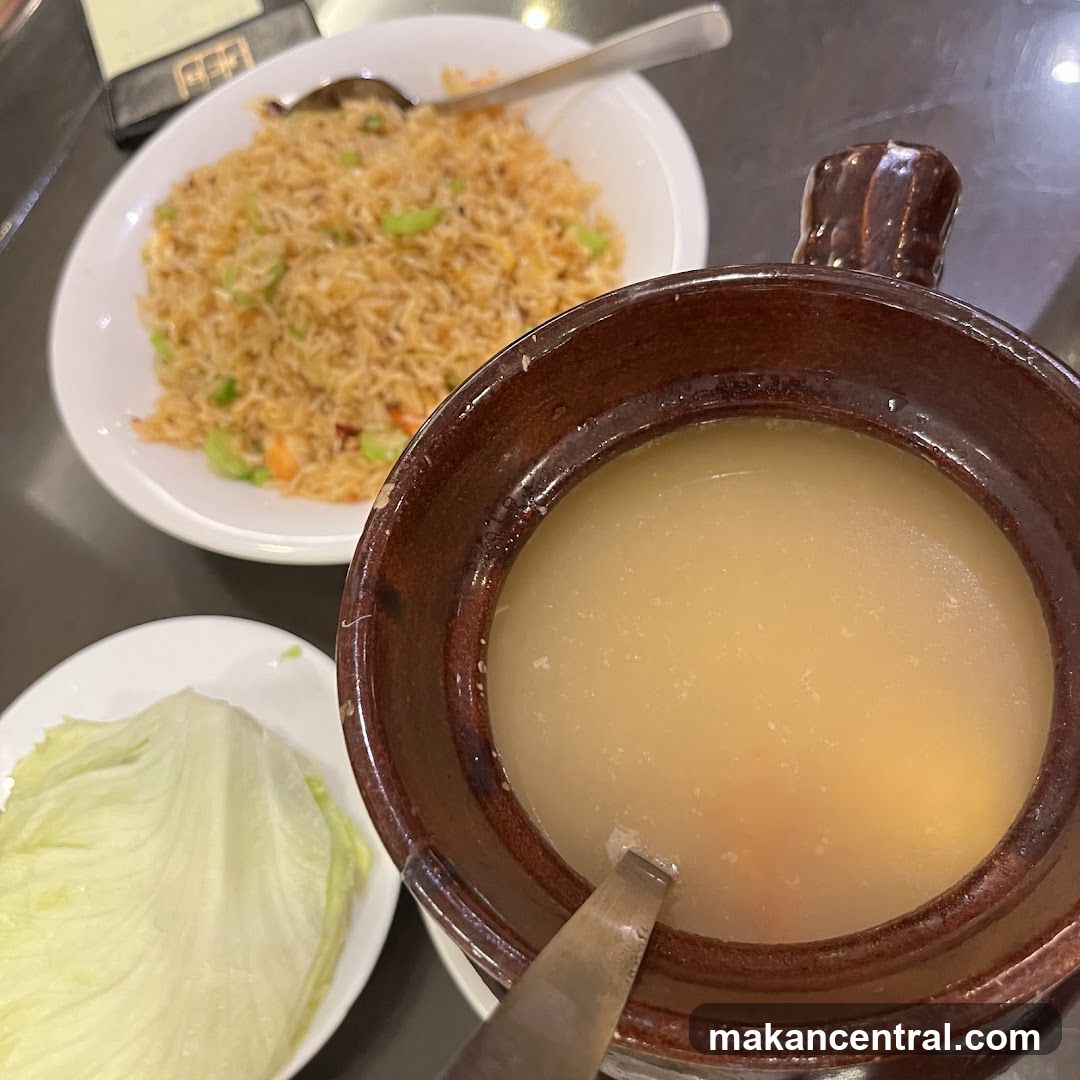 Soup and Fried Rice
