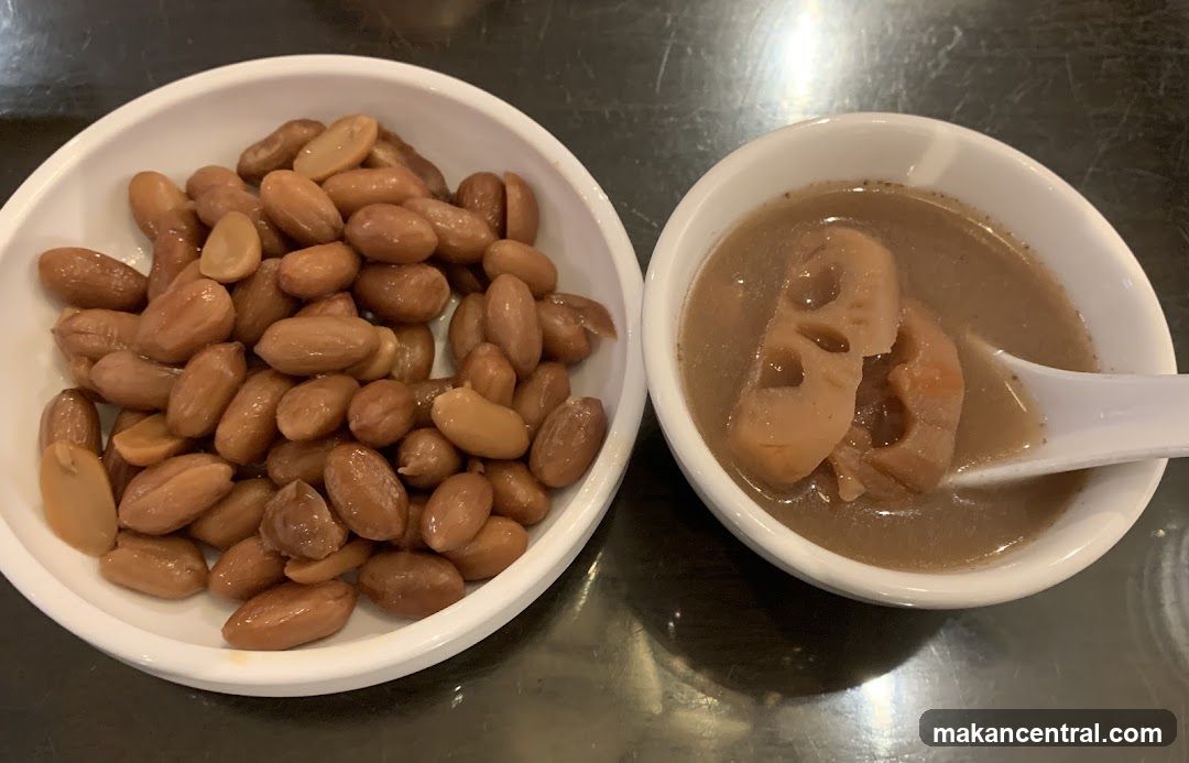 Peanuts and Lotus Root Soup