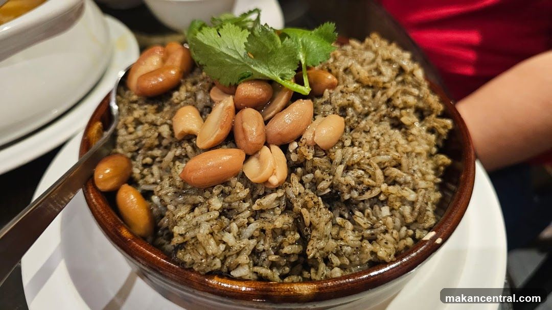 Rice with Peanuts and Cilantro