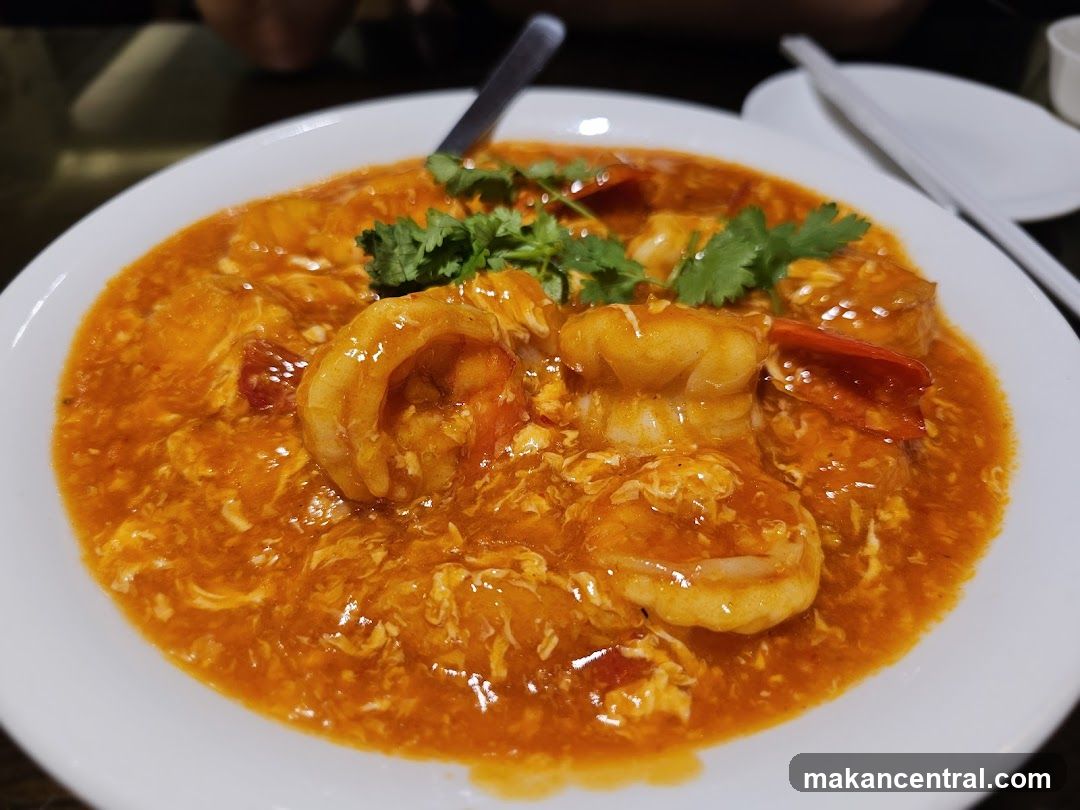 Shrimp in Orange Sauce