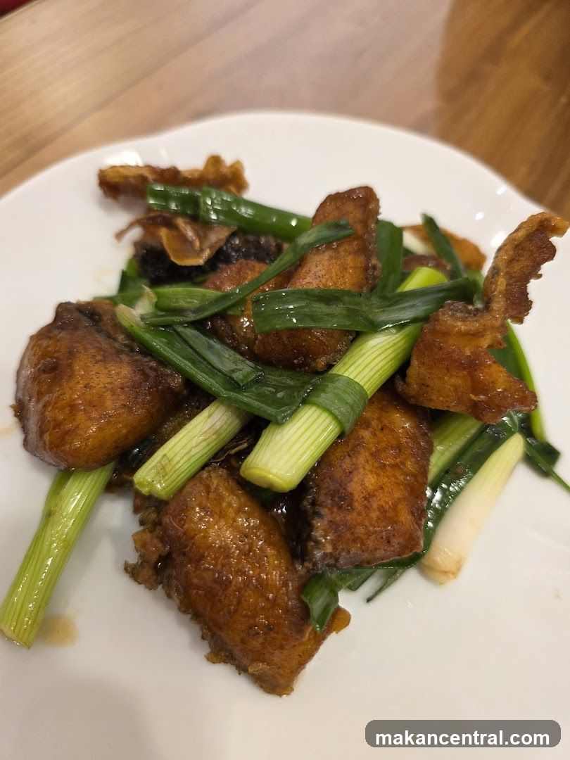 Fried Fish with Scallions