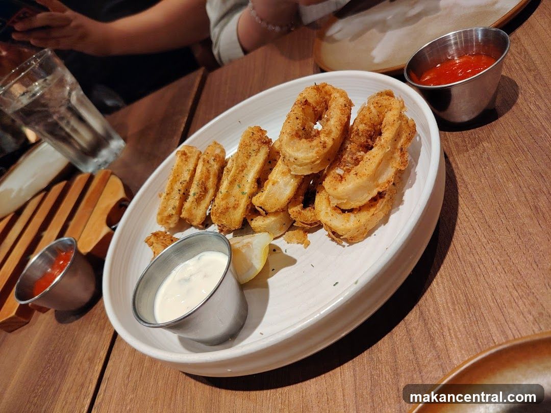 Fried Calamari with Dipping Sauces