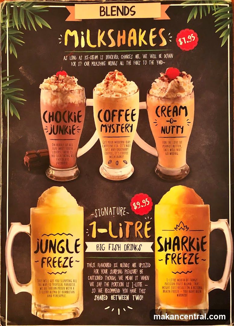 BLENDS MILKSHAKES