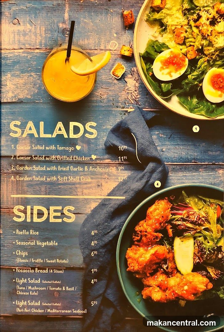 Salads and Sides Menu