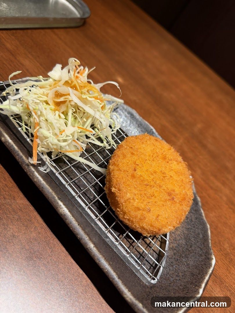 Croquette with Salad