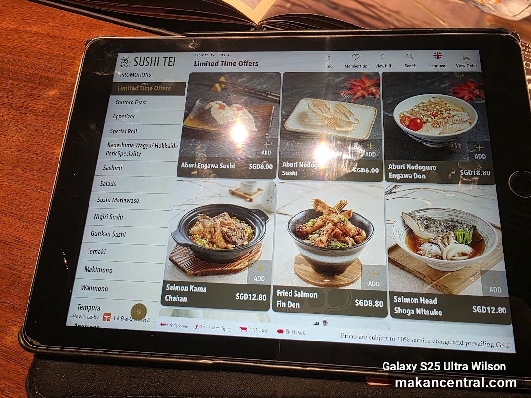 Sushi Tei Promotions