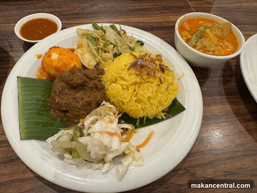 Nasi Kuning Platter