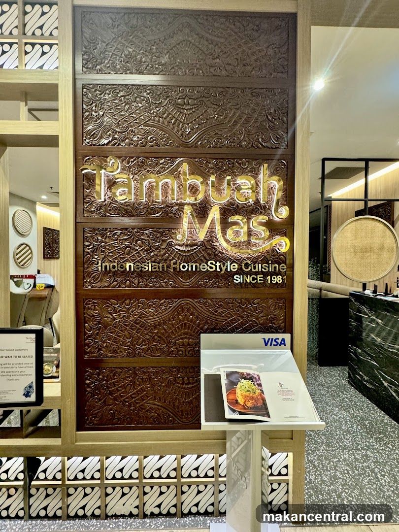 Tambuah Mas Indonesian Restaurant (Paragon)