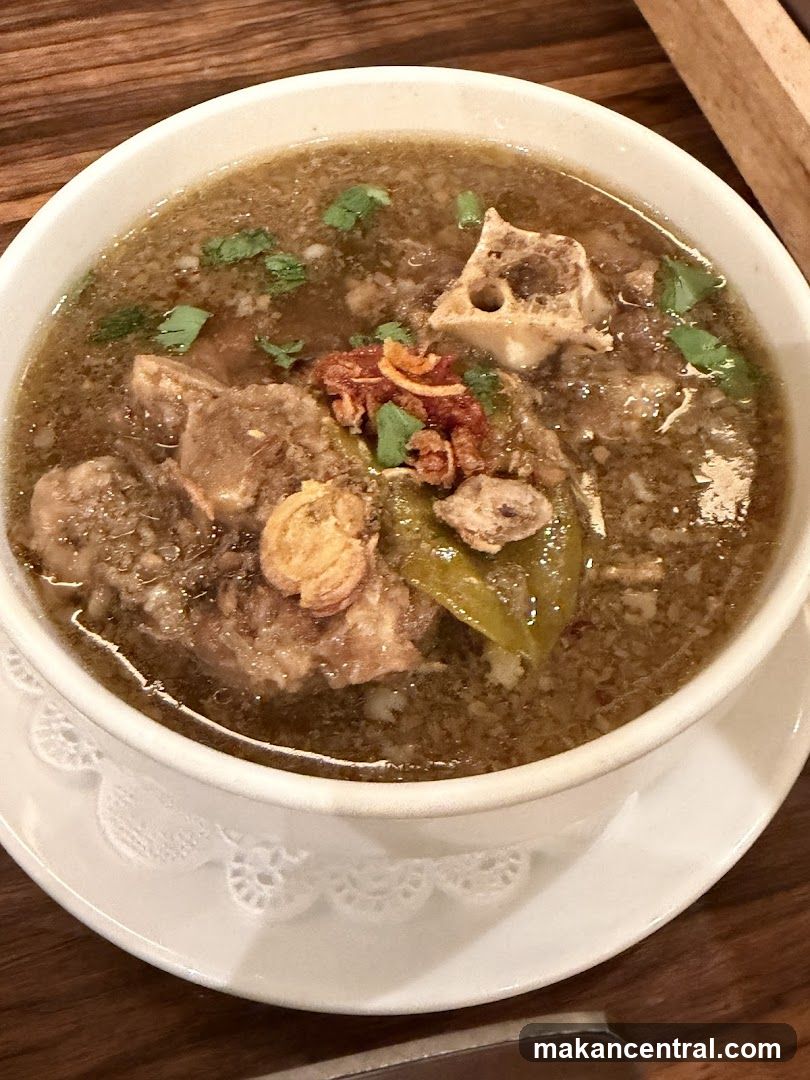 Bowl of Oxtail Soup