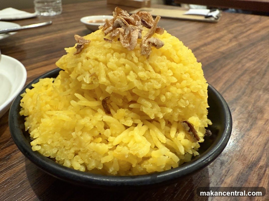 Yellow Rice Dish