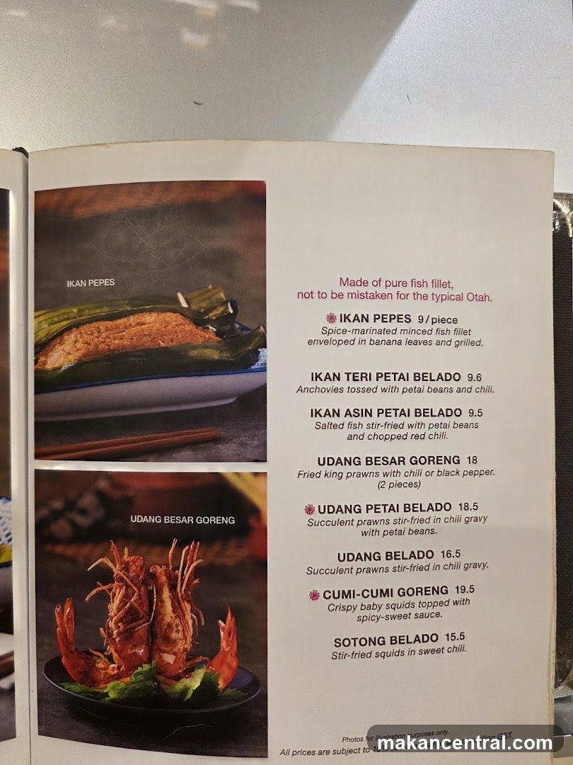 Menu Page