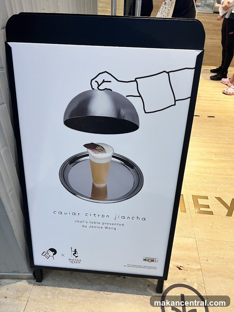 Caviar Citron Jiancha Advertisement
