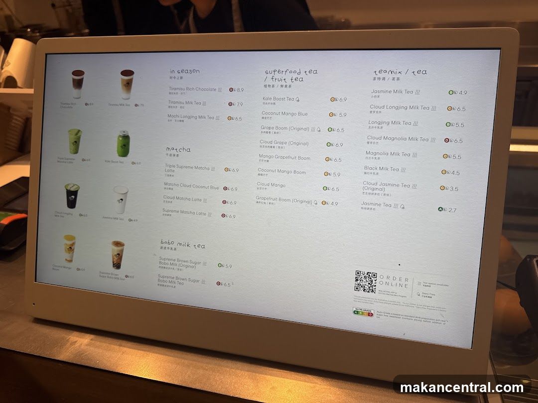 Drink Menu