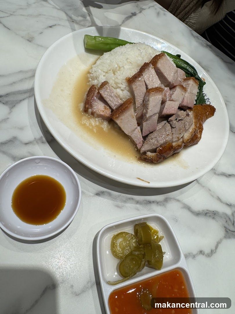 Roast Pork and Duck Rice