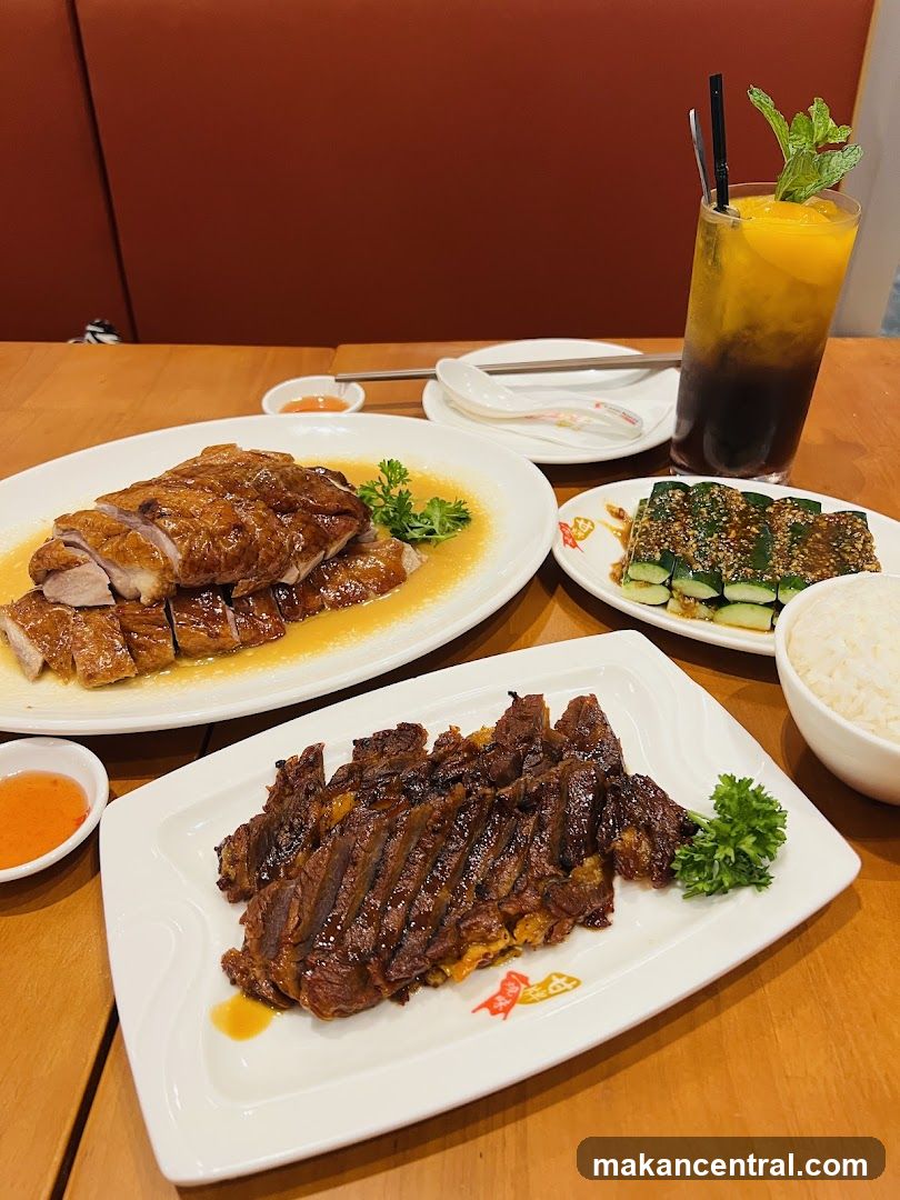 Roasted Meats and Drink