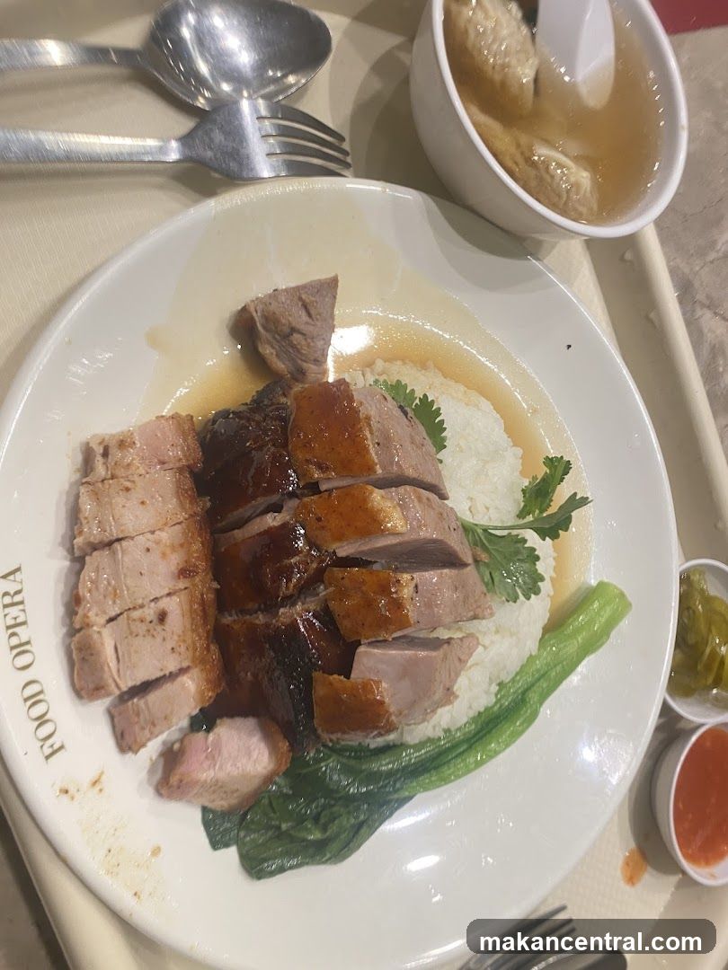Roast Duck and Pork Rice