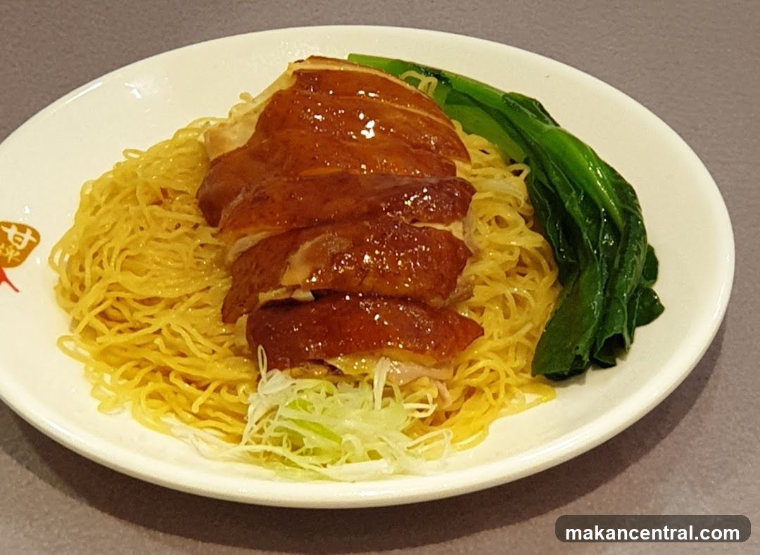 Roast Chicken Noodles