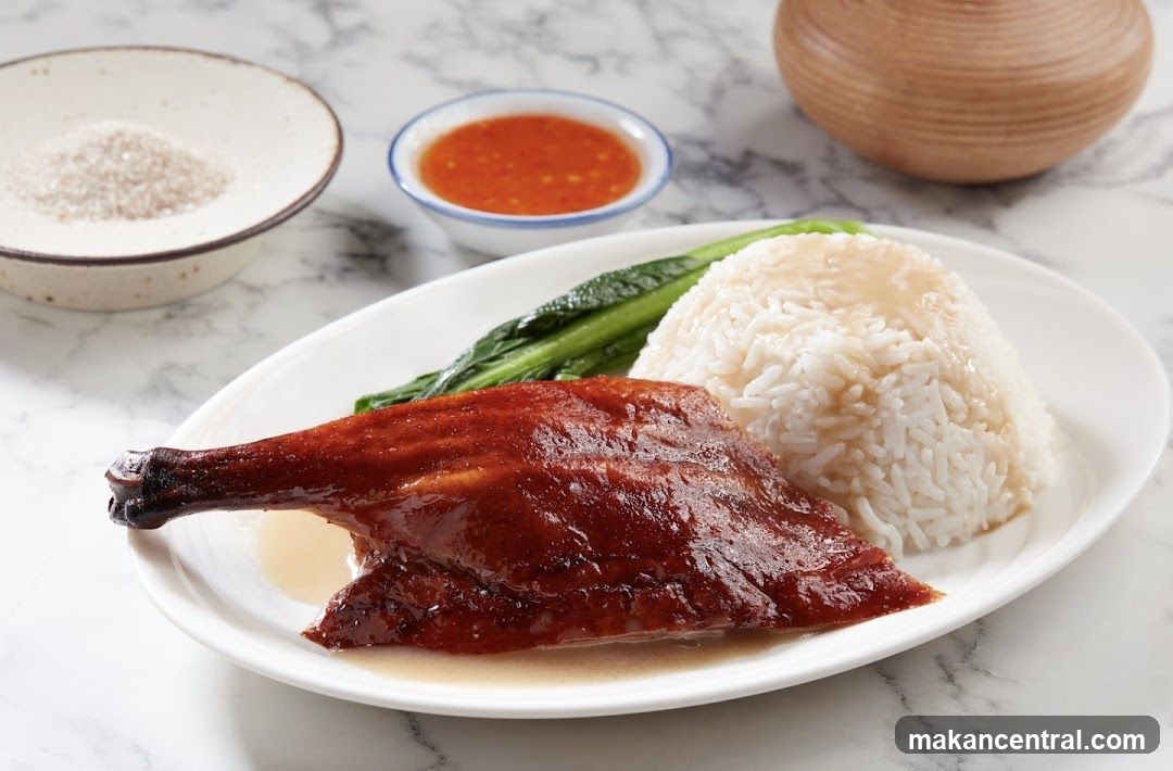 Roasted Duck with Rice