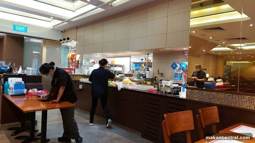 Restaurant Interior with Staff