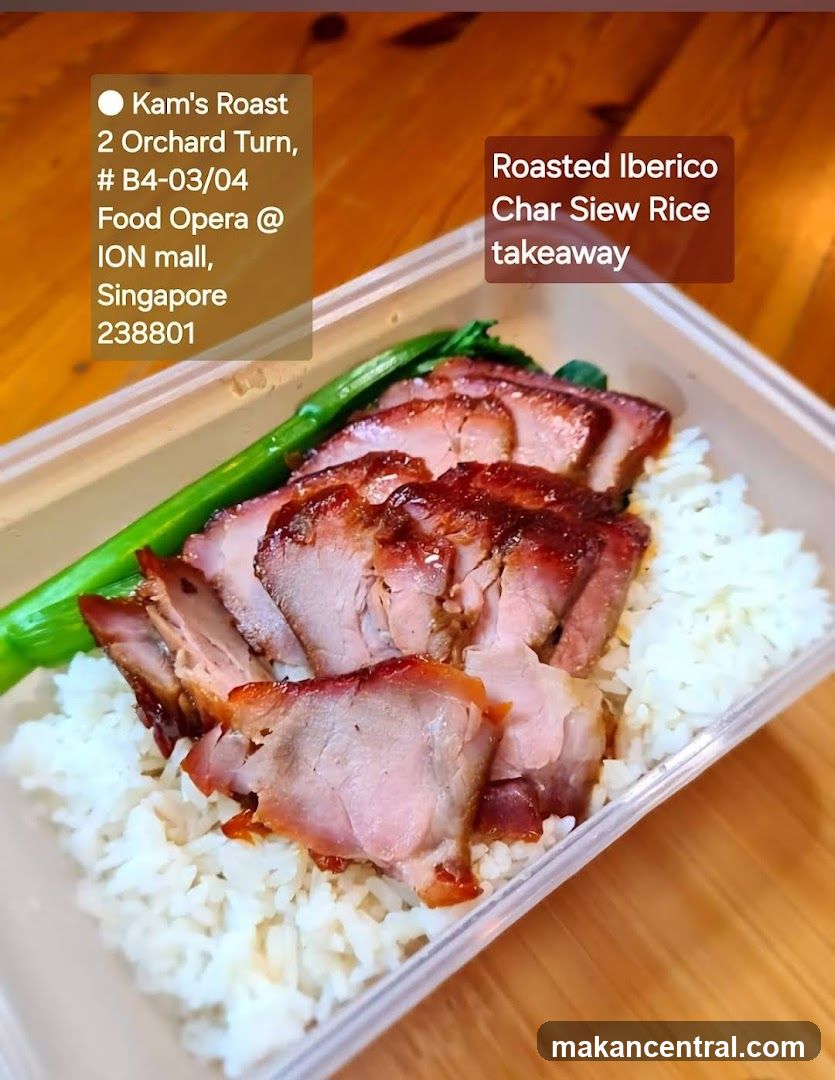 Roasted Iberico Char Siew Rice