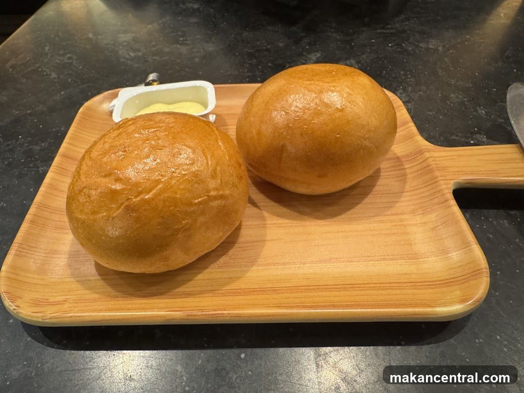 Bread Rolls with Butter