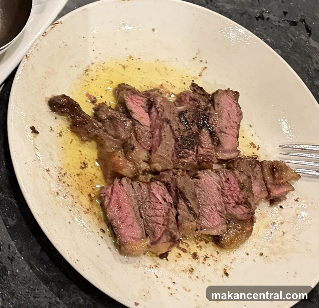 Sliced Steak Dinner
