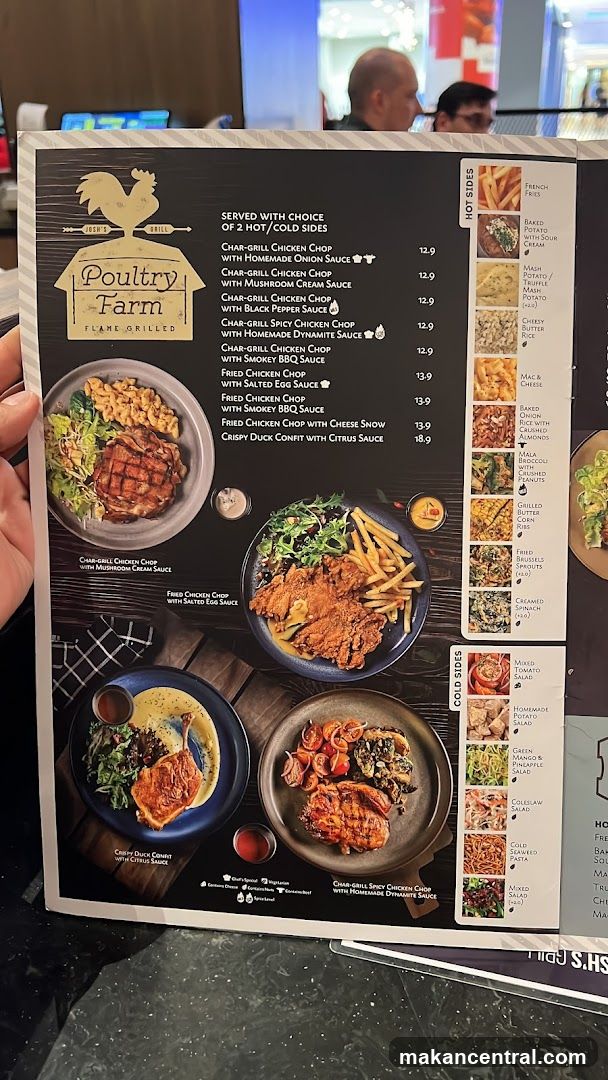 Poultry Farm Menu