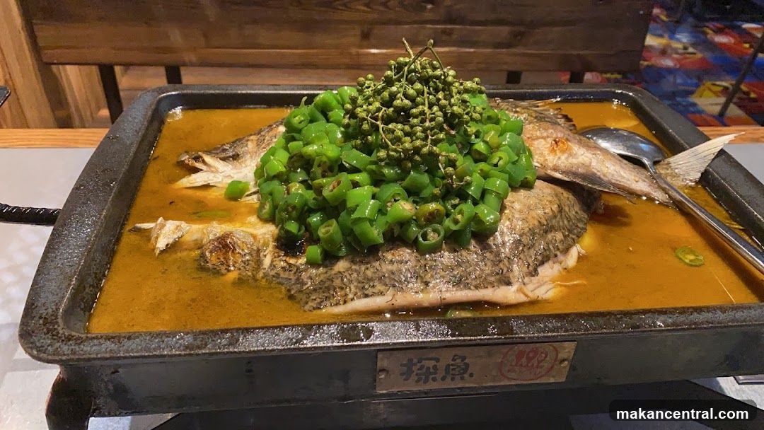 Food Dish in Restaurant Interior