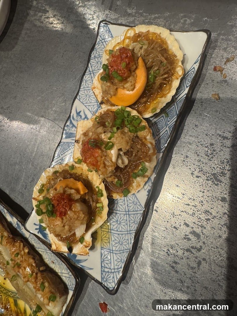 Food Plate on Metal Surface