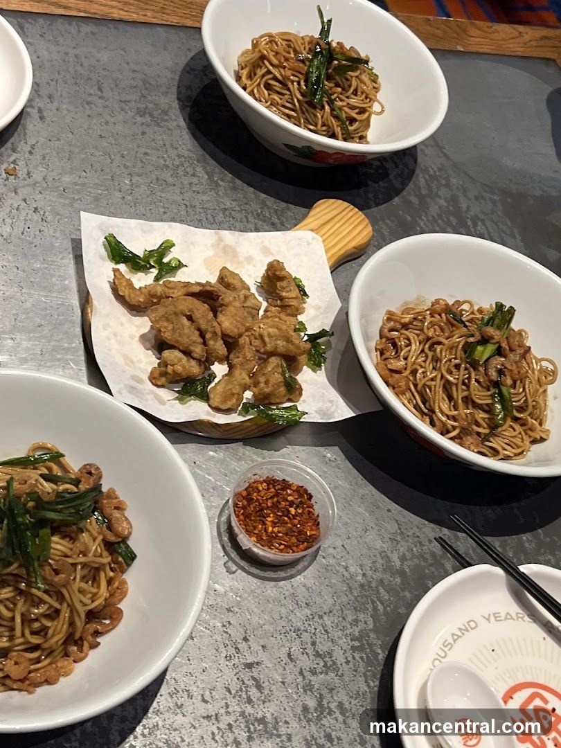 Dining Table with Chinese Cuisine