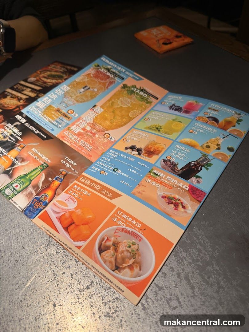 Restaurant Menu
